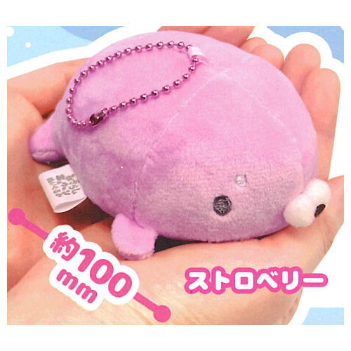 Seal Kyu-n stuffed toy [1.Strawberry]