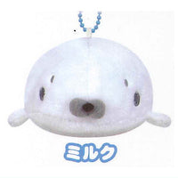 Seal Kyu-n stuffed toy [2.Milk]