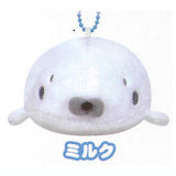 Seal Kyu-n stuffed toy [2.Milk]