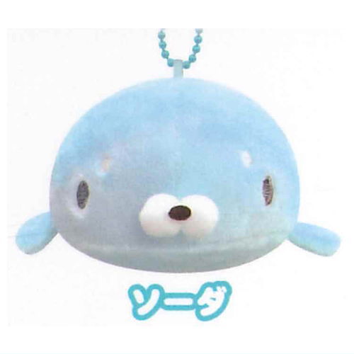 Seal Kyu-n stuffed toy [3.Soda]