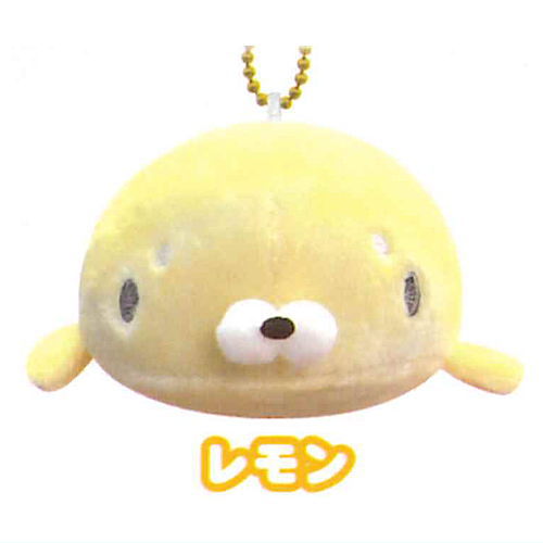 Seal Kyu-n stuffed toy [4.Lemon]