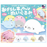 Seal Kyu-n stuffed toy [All 5 type set(Full Complete)]