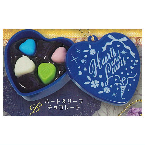 Case & Boxed! luxury chocolate mascot Botanical Ver. [2.Heart & Leaf Chocolate]