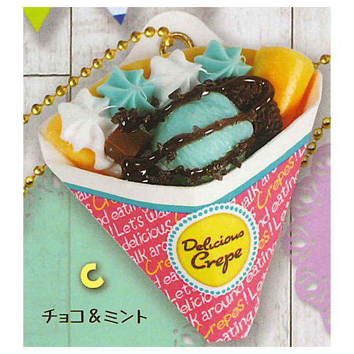 Food truck yakitate crepe mascot [3.Chocolate & Mint]