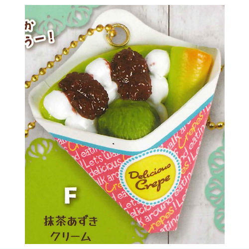 Food truck yakitate crepe mascot [6.Matcha Azuki Cream]
