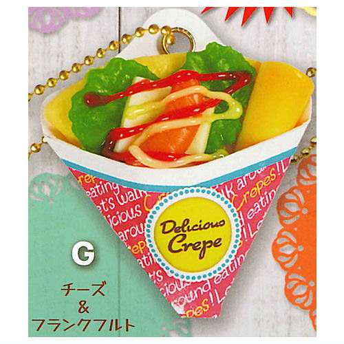 Food truck yakitate crepe mascot [7.Cheese & Frankfurt]