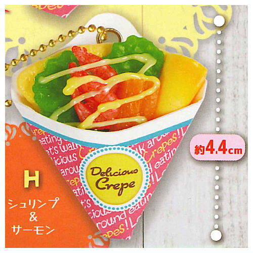 Food truck yakitate crepe mascot [8.Shrimp & Salmon]