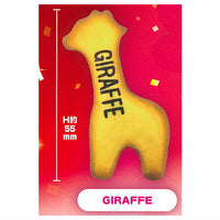 Tabekko Animals THE MOVIE Biscuit Magnet [3.GIRAFFE]