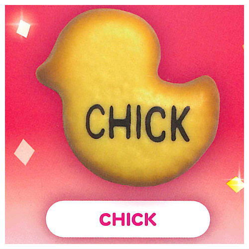 Tabekko Animals THE MOVIE Biscuit Magnet [4.CHICK]