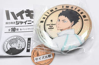 Haikyu!! Furimuki Shiny Can Badge [4.Hajime Iwaizumi]