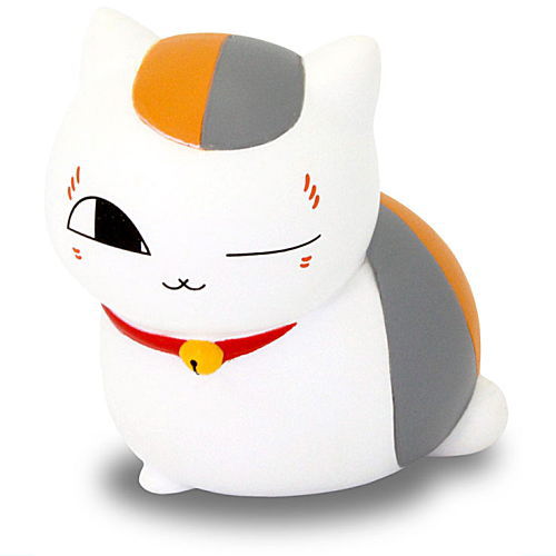 Natsume Yuujinchou Chinmari Nyanko Sensei Sofubi Collection [2.Wink Nyanko Sensei]