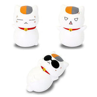 Natsume Yuujinchou Chinmari Nyanko Sensei Sofubi Collection [Assorted 3 type set (1.Nyanko Sensei/3.Cool Nyanko Sensei/4.Gekioko Nyanko Sensei)]