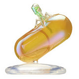Science Technicolour T4 Phage Rainbow Pearl Mascot & Ball Chain [7.T4 phage and E. coli (Yellow / mascot)]