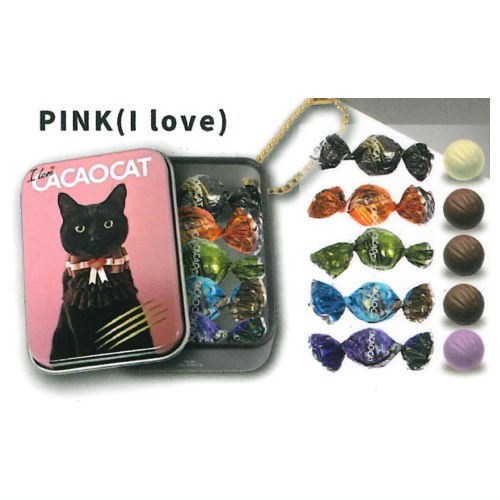 CACAOCAT mascot Part.2 [1.PINK(I love)]