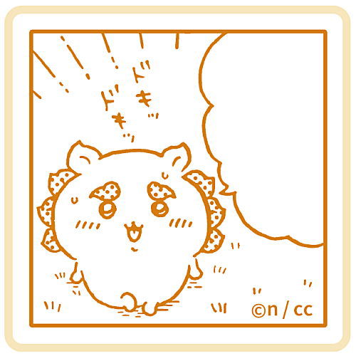 Chiikawa manga stamp Part.2 [5.Dokidoki]