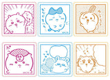 Chiikawa manga stamp Part.2 [All 6 type set(Full Complete)]