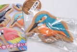 Art Unib Technicolour Bird icing cookie figure magnet [1.Kingfisher]