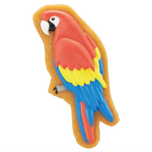 Art Unib Technicolour Bird icing cookie figure magnet [3.Macaw]