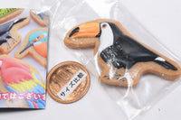 Art Unib Technicolour Bird icing cookie figure magnet [4.Tocan]