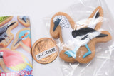 Art Unib Technicolour Bird icing cookie figure magnet [6.Blue-footed Booby]