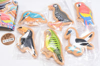 Art Unib Technicolour Bird icing cookie figure magnet [All 6 type set(Full Complete)]
