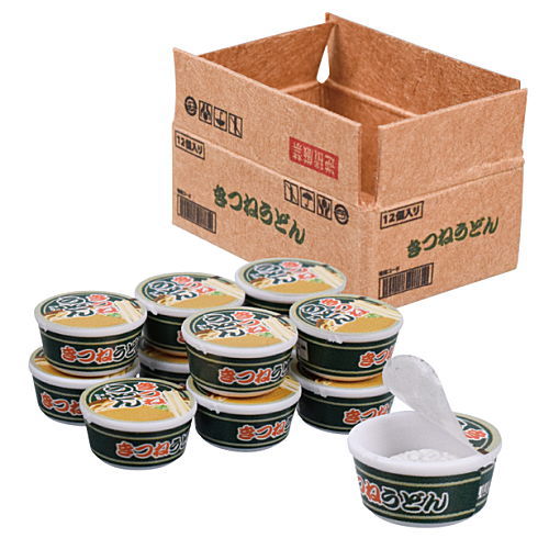 Hakogai! Cup Noodles 1/12 size [2.Cup Kitsune Udon]