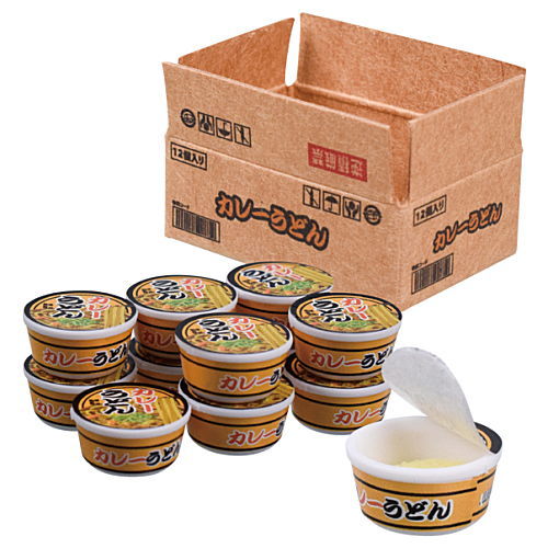 Hakogai! Cup Noodles 1/12 size [5.Cup Curry Udon]