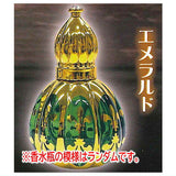 Use !? colored glass perfume bottle [4.Emerald *Patterns are random.]