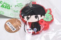 Mob Psycho 100 III petattonejimaki rubber strap [1.Shigeo Kageyama(uniform) & Dimple]