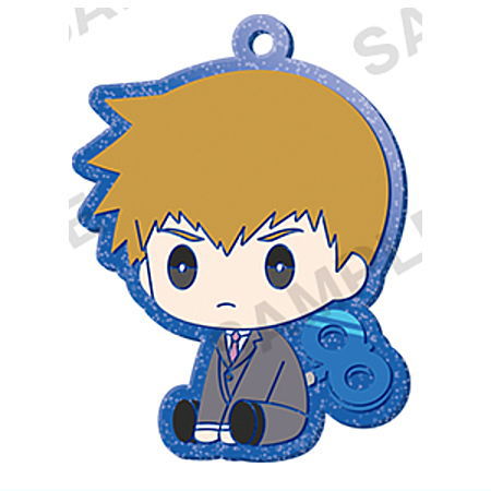 Mob Psycho 100 III petattonejimaki rubber strap [3.Arataka Reigen]