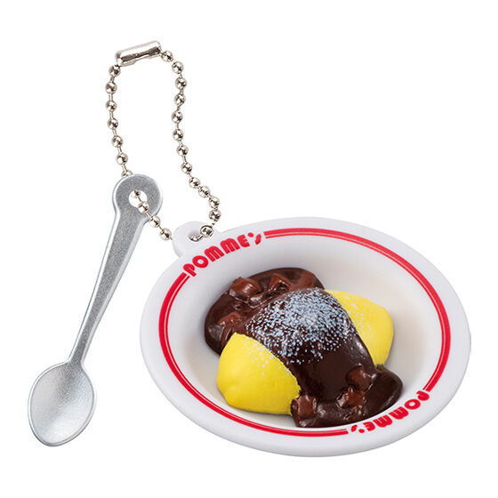 Pomunoki miniature charm Part.2 [2.Beef tendon cheese demi-glace sauce omelet rice]