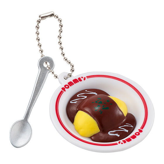 Pomunoki miniature charm Part.2 [3.Jimanno hayashi sauce omelet rice]