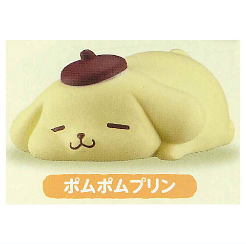 Sanrio Characters Funyumaru Style Figure mattari mix [3.Pompompurin]