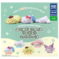 Sanrio Characters Funyumaru Style Figure mattari mix [All 5 type set(Full Complete)]