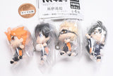 Defofig! Haikyu!! Karasuno High School Keychain [All 4 type set(Full Complete)]