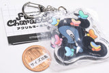 Trampoline Funny Characters Acrylic Keychain [2.CLEOME]