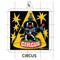 Trampoline Funny Characters Acrylic Keychain [3.CIRCUS]
