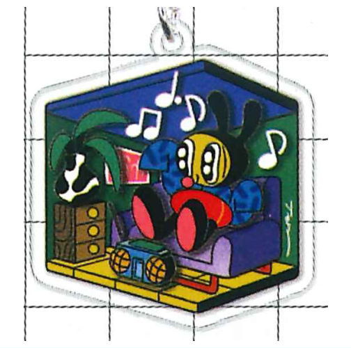 Trampoline Funny Characters Acrylic Keychain [7.secret : ROOM]