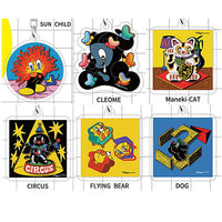Trampoline Funny Characters Acrylic Keychain [ƒm�[ƒ}ƒ‹6ŽíƒZƒbƒg(�¦ƒV�[ƒNƒŒƒbƒg‚͊܂݂܂¹‚ñ�B)]