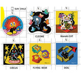 Trampoline Funny Characters Acrylic Keychain [ƒm�[ƒ}ƒ‹6ŽíƒZƒbƒg(�¦ƒV�[ƒNƒŒƒbƒg‚͊܂݂܂¹‚ñ�B)]