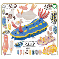 Nature Techni Color MONO PLUS Sea Slug Figure Magnet [All 8 type set(Full Complete)]