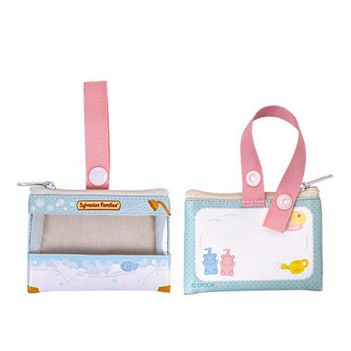 Sylvanian Families Akachan to Odekake Mini Pouch Part.2  [5.Bathtime Together]