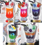 Alice in Wonderland Trump Drink Mejirushi Charm [All 5 type set(Full Complete)]