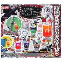 Alice in Wonderland Trump Drink Mejirushi Charm [All 5 type set(Full Complete)]