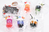 Alice in Wonderland Trump Drink Mejirushi Charm [All 5 type set(Full Complete)]