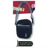 EASTBOY Mini School Bag Mascot [3.Shoulder bag (navy x white)]