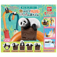 Mejirushi Marker Kinouedegorogoro Baby Panda [All 5 type set(Full Complete)]