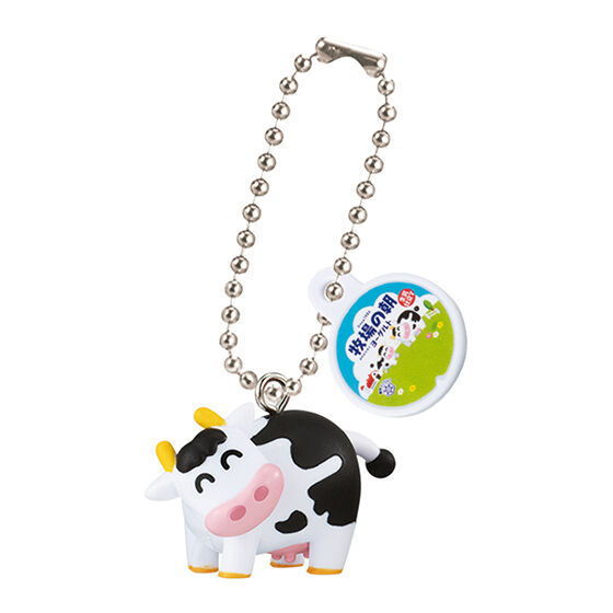 Snow Brand Megmilk miniature charm Bokujonoasa Collection [4.Cow (mother)]