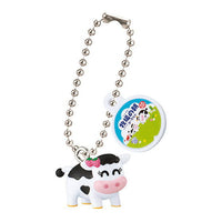 Snow Brand Megmilk miniature charm Bokujonoasa Collection [6.Cow (girl)]