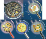 Full Moon Coffee Frying Pan Recipe Acrylic Ball Chain [All 5 type set(Full Complete)]